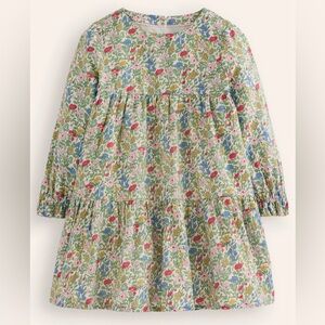*New* Mini Boden Betsy Tiered Twirly Dress Floral Girls 6-7🌸